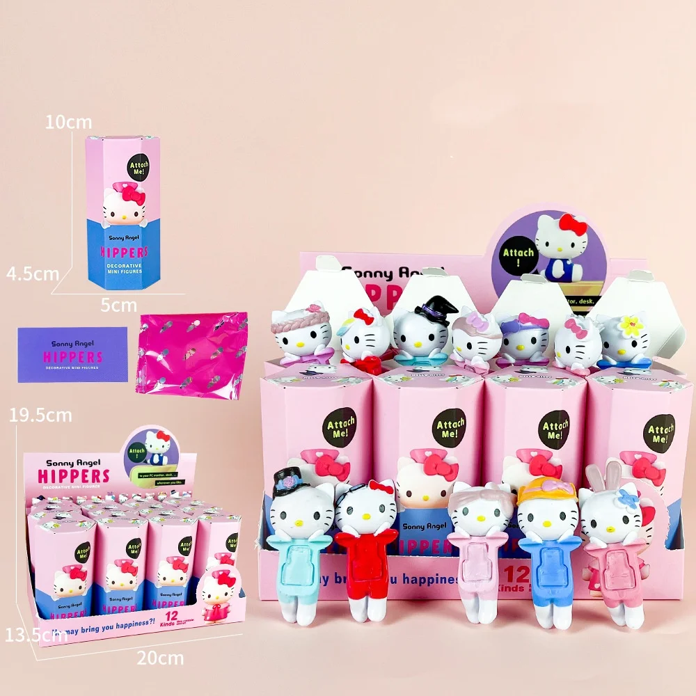 Sonny Angel Hello Kitty Series Blind Box Computer Decoration Cartoon Anime Character Models Toy Accessories Children's Gifts