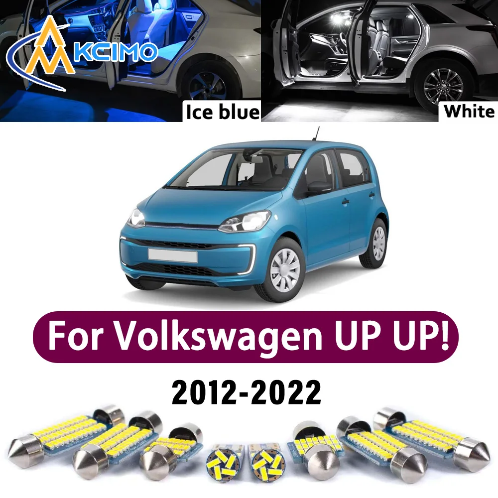 

Super Bright LED Interior Lamp Kit For Volkswagen UP UP! e-UP ! 2012-2022 Error Free Canbus Trunk Reading Mirror Light Bulbs