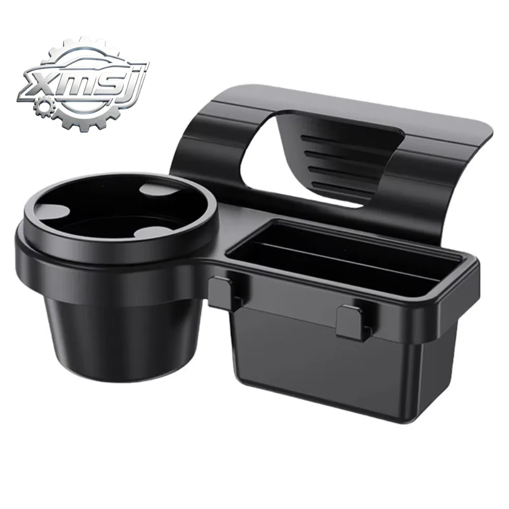Cup Holr And Phone Mount Tray Includ In Car Door Window Storage Box Organizer