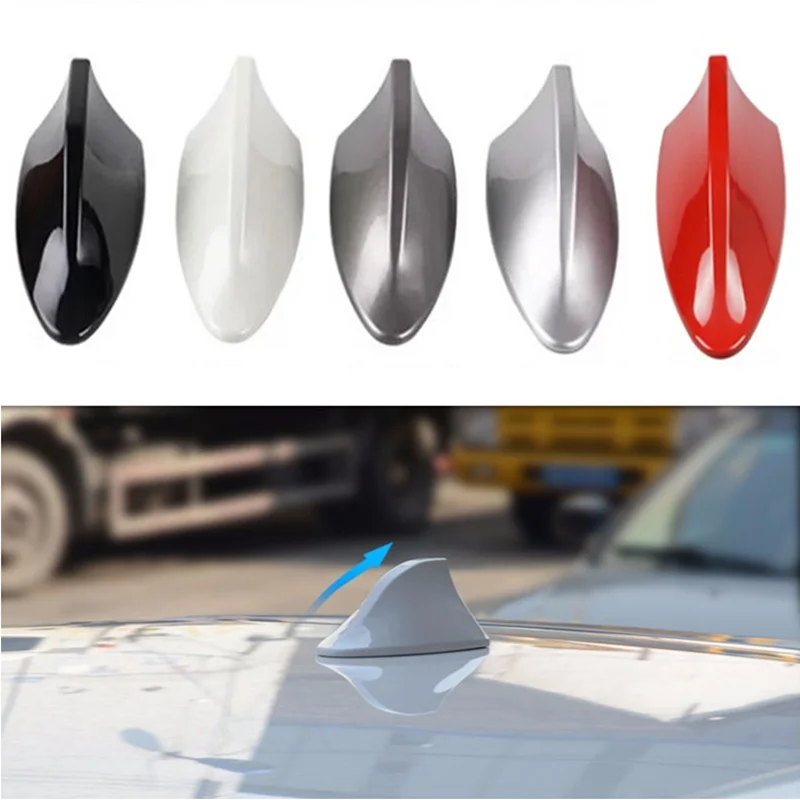 

Hot Car Shark Fin Antenna Auto Radio Signal Aerials For Land Rover LR4 LR3 LR2 Range Rover Evoque Defender Discovery Freelander