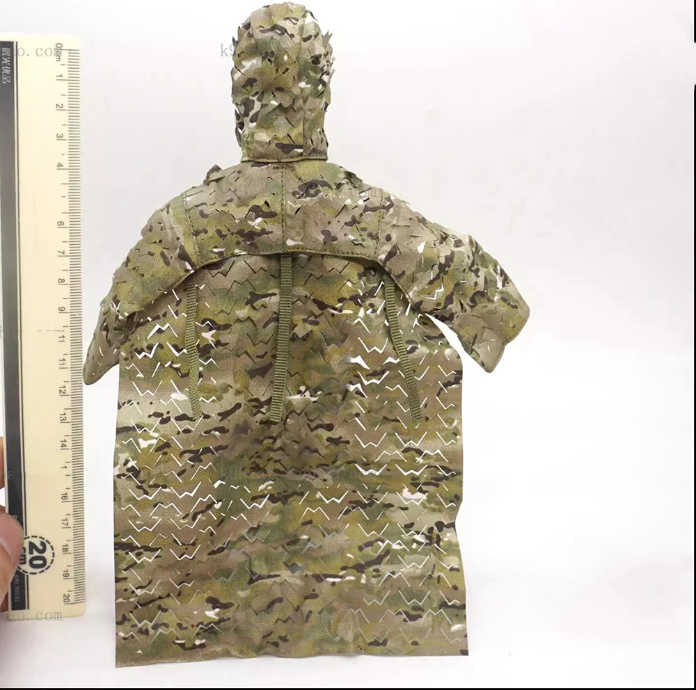 1/6 Easy&Simple ES 26063 US. 10th SFG Special Force Group Mini Toys Model CAMO Long Coat Cloak Not Real For 12\