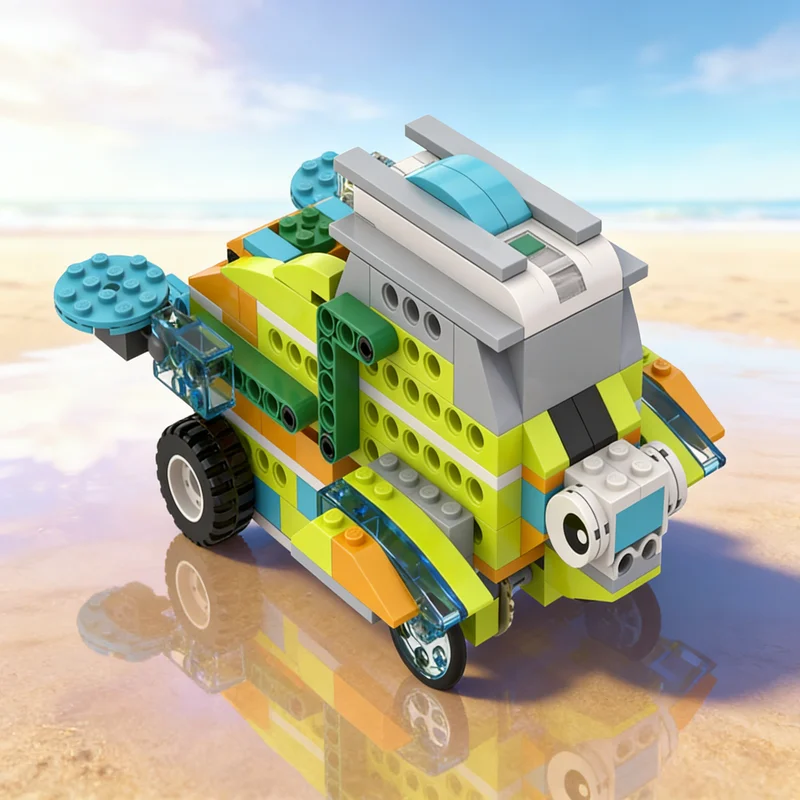 

Набор конструктора MOC 0 «Плавающий монстр» (161 деталь), развивающий, аналог LEGO Mindstorms WeDo, для сборки, рождественский подарок, игрушка, кирпичики