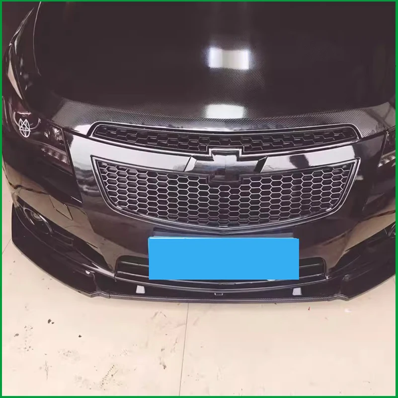 Car Accessorie For Chevrolet Cruze 2009-2014 Front Bumper Lip Diffuser Protector Cover Trim Decoration Auto Styling