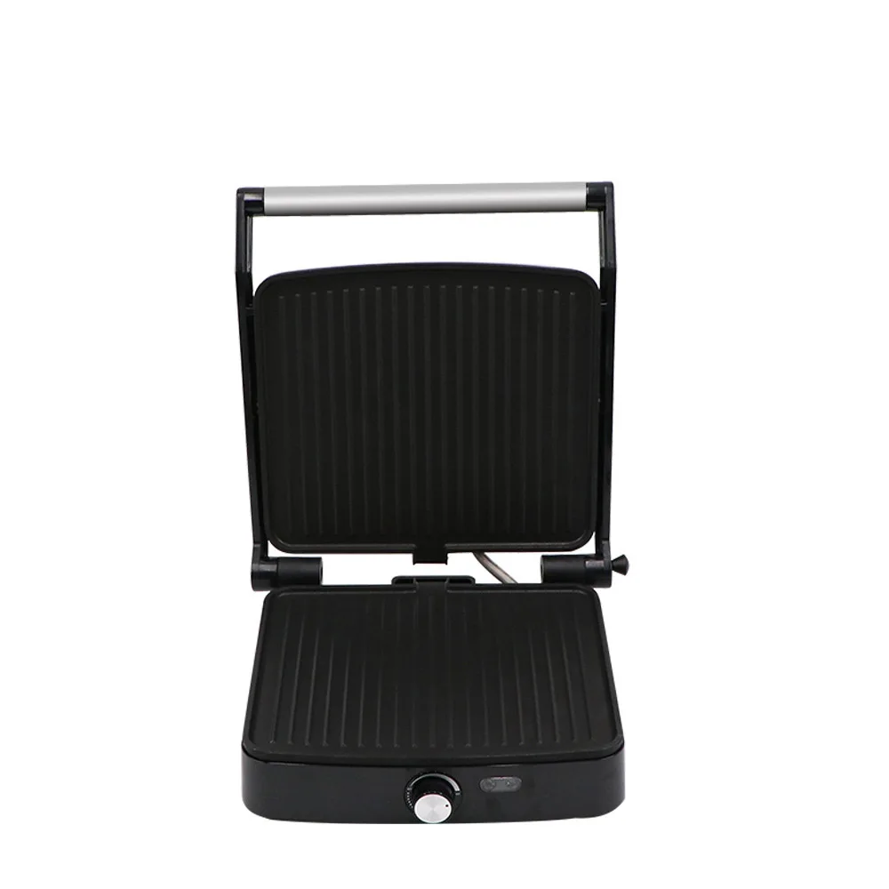 Parrilla de barbacoa doméstica, máquina a la parrilla de carne, placa de hierro, barbacoa eléctrica, máquina de desayuno de carne, sartén para parrilla