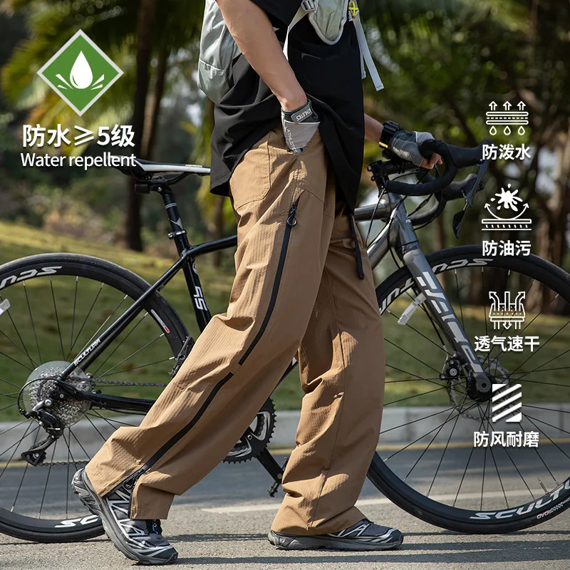 

Summer Outdoor Pants for Men Breathable Waterproof Durable Mountain Trousers Hiking Trekking Fishing Sports Pants