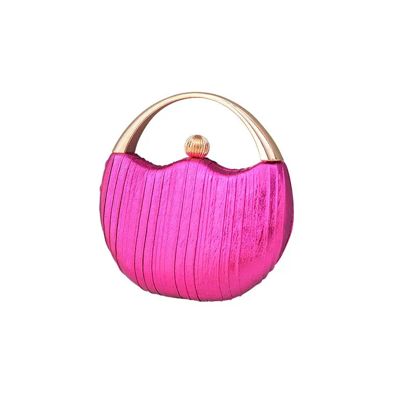 Clutch Bag Luxury Handbags For Women Elegant Round Shoulder Bag Female Small Party Evening Clutch Bag Purse Sac A Main