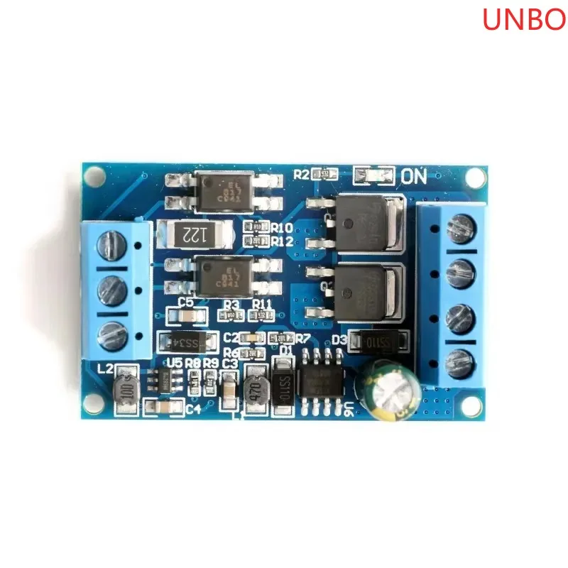 High-Power 600W MOS Tube FET Trigger Drive Module PWM Control High / Low Level Trigger Switch DC 4V-60V 5V 12V 24V