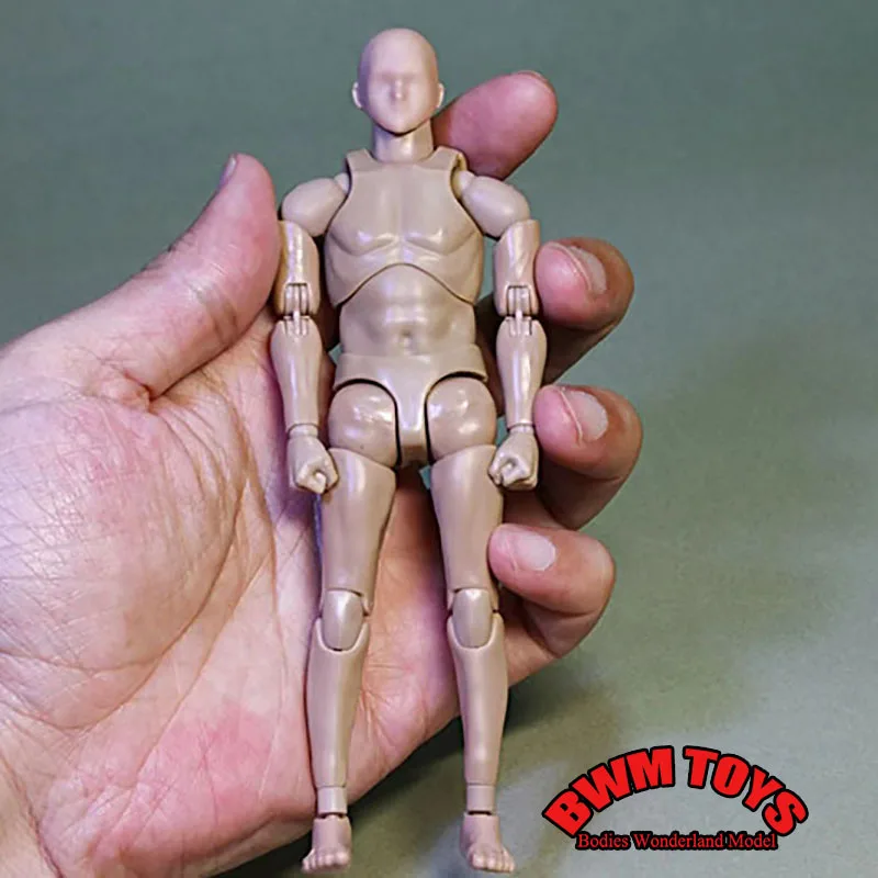 In Stock MR.Figure MRA001 1/12 Sale Collectible Super Movable Flexible Joint Body No Painting Head 6'' Action Figure Model