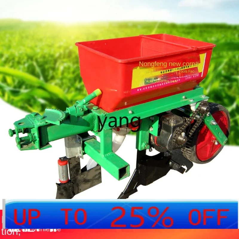 CX  Micro-Tillage Walking Tractor Corn Seeder Small Agricultural Corn Soybean Precision Seeder Zero-Tilling Machine