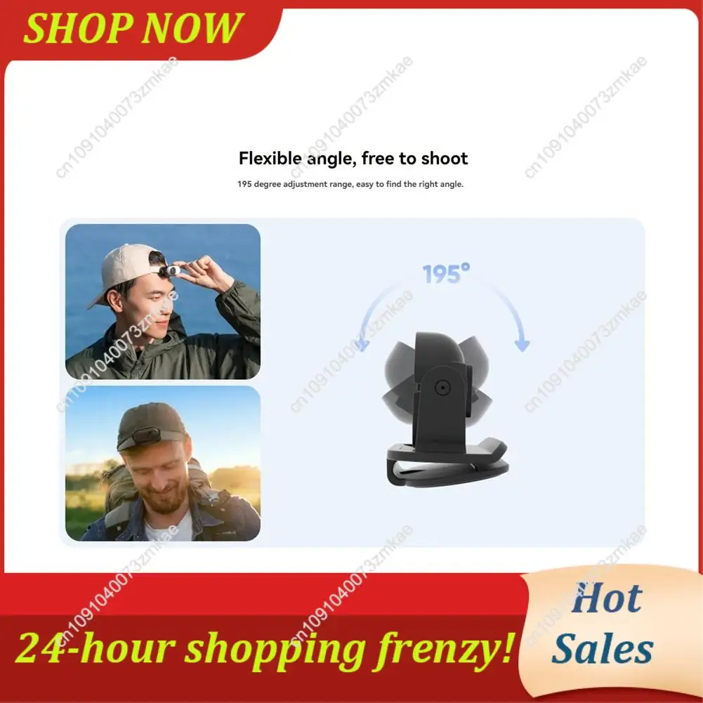 Daily Sale For Insta360 GO 3S / GO 3 Clip Mount Hat Clip Quick Release Clamp Magnetic Frame Fixed Holder Thumb Camera Accessory