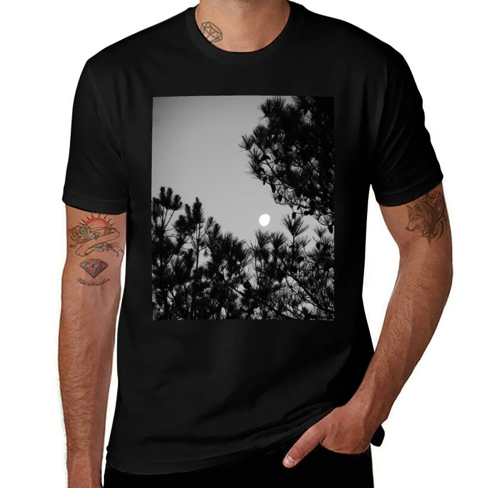 Pale Dawn T-Shirt Plus Size Outdoor Casual Top T-Shirt