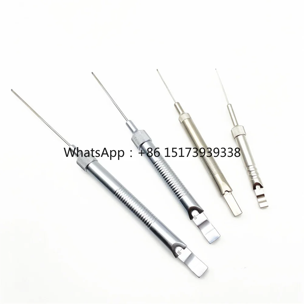 Depth Gauge Hole Depth Detector Depth Caliper Drilling Measure Stainless Steel Orthopedic Surgical