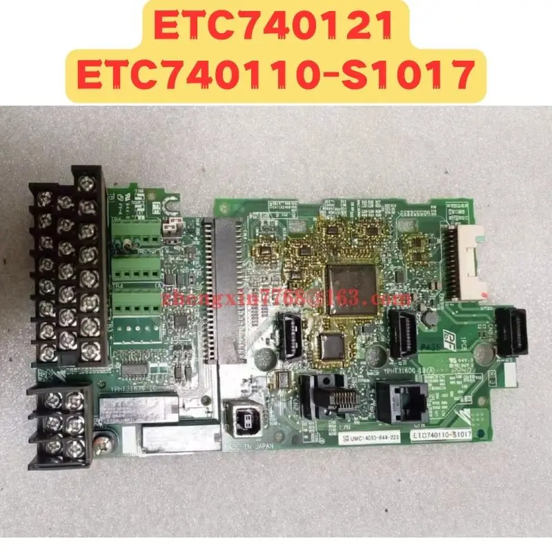 Used Inverter Motherboard Terminal Board ETC740110-S1017 ETC740121 Normal Function Tested OK