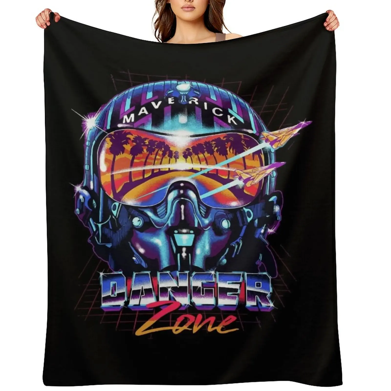 TOPGUN Talk to me Throw Blanket Softest Sofa Quilt Decoratives valentine gift ideas Blankets