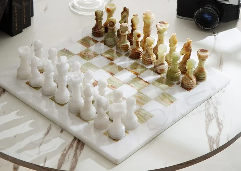 Model Room Living Room Study Tabletop Lattice Chess Board Accessories