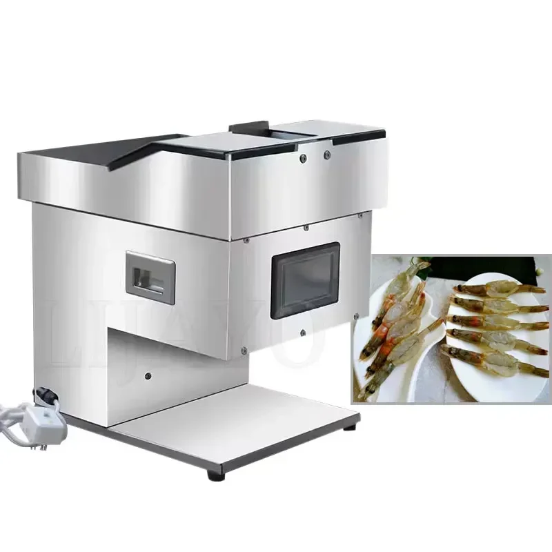 

Prawn Shrimp Back Opening Machine Stainless Steel Shrimp Line Removing Machine LIJAYO