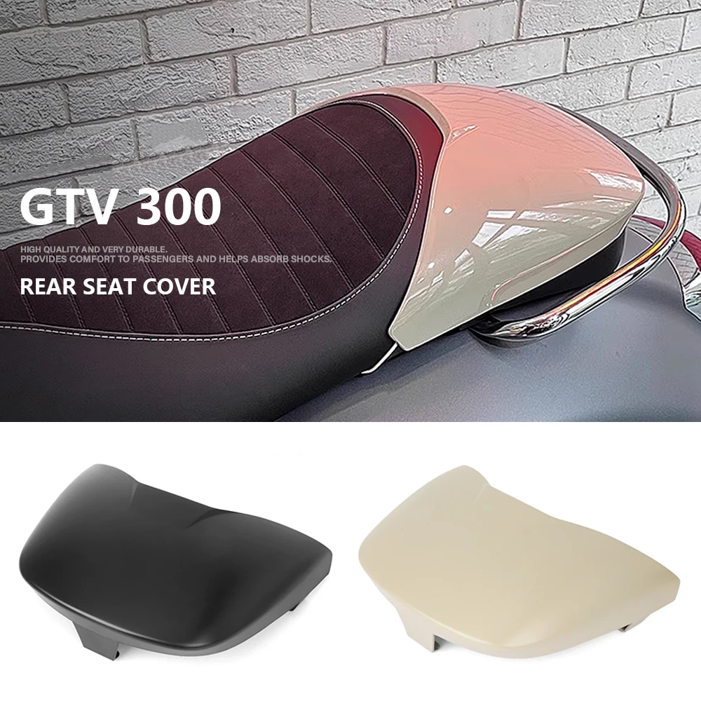 new Motorcycle Accessories Pillion Rear Seat Cover Cowl Fairing Matte Look For Vespa GTV300 GTV300 GTV GTV 300 2018-2024