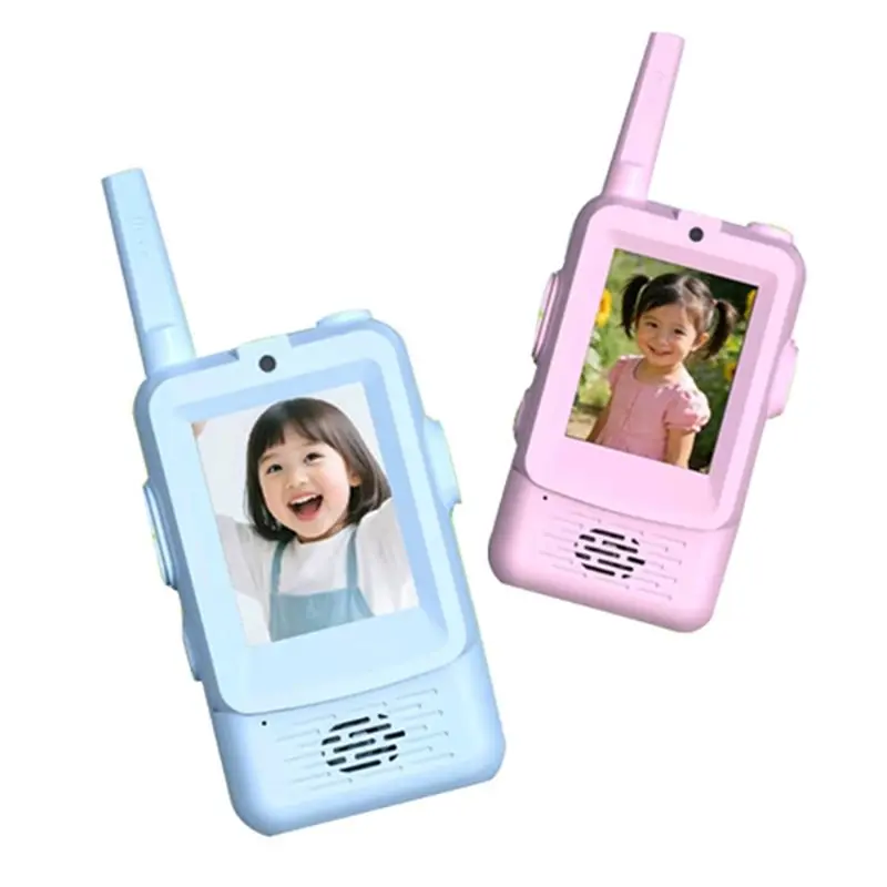 Video Walkie-Talkie For Children Video Walkie Talkies With Camera For Family Games, Outside