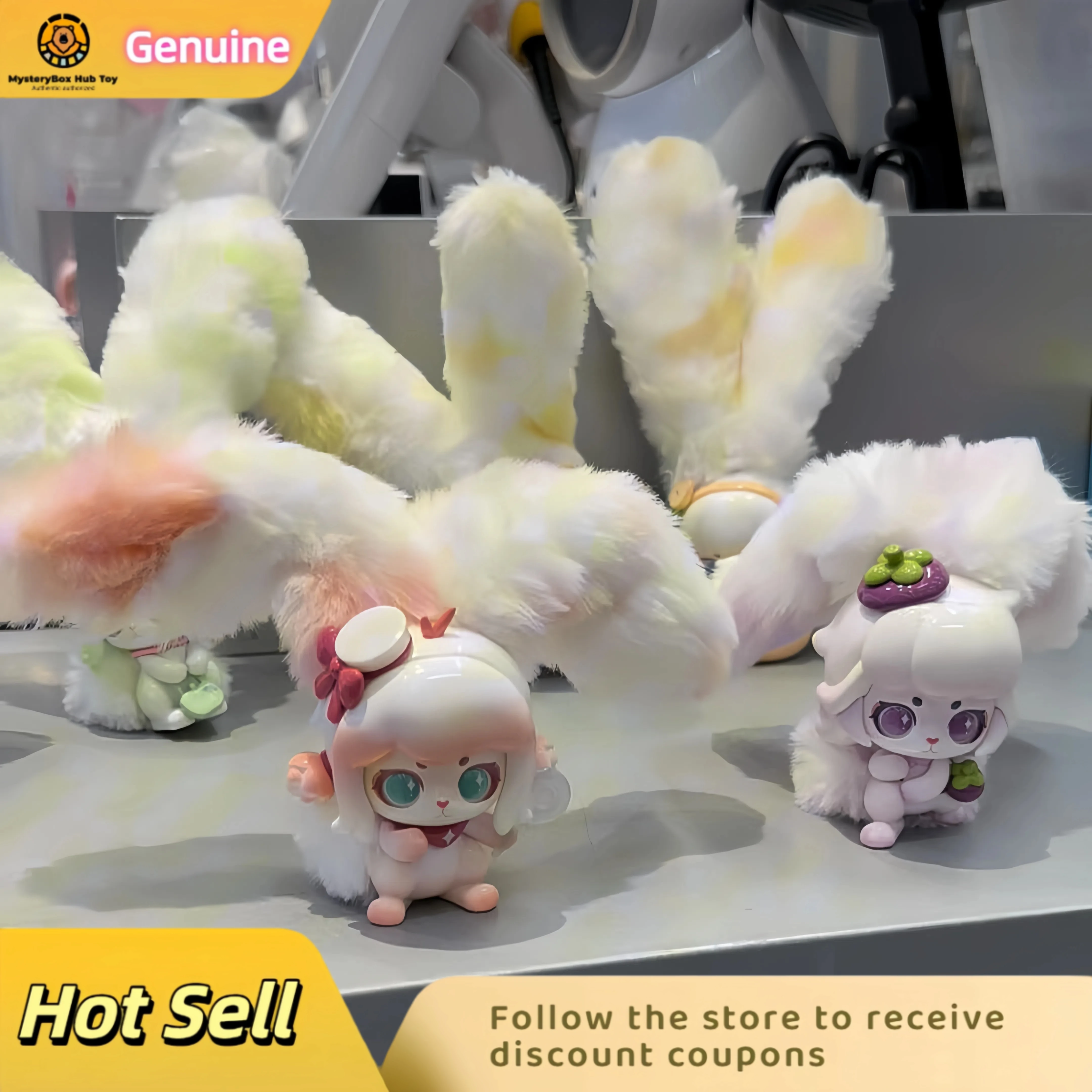 

Authentic Cabu Rabbit Mysterious Fruit Series Plush Toy Fragrant Cute Girl Gift Trendy Collectible Blind Box Doll