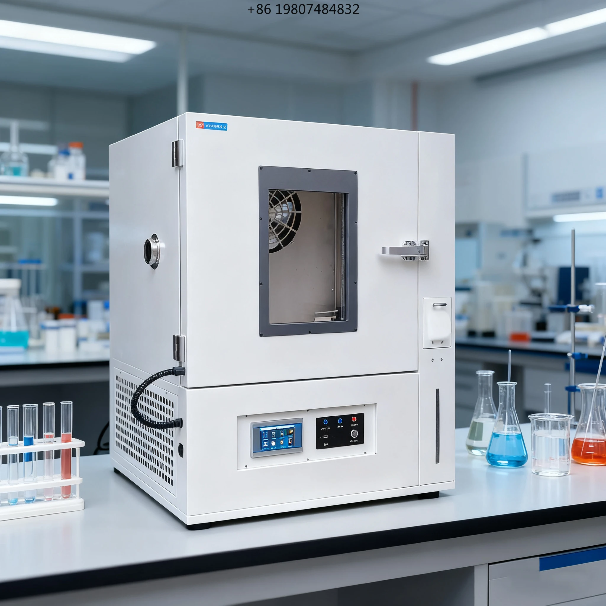 Lab Low Temperature Humidity Climate Ambient Chamber Micro Mini Benchtop Desktop Cooling Biological Environment Research
