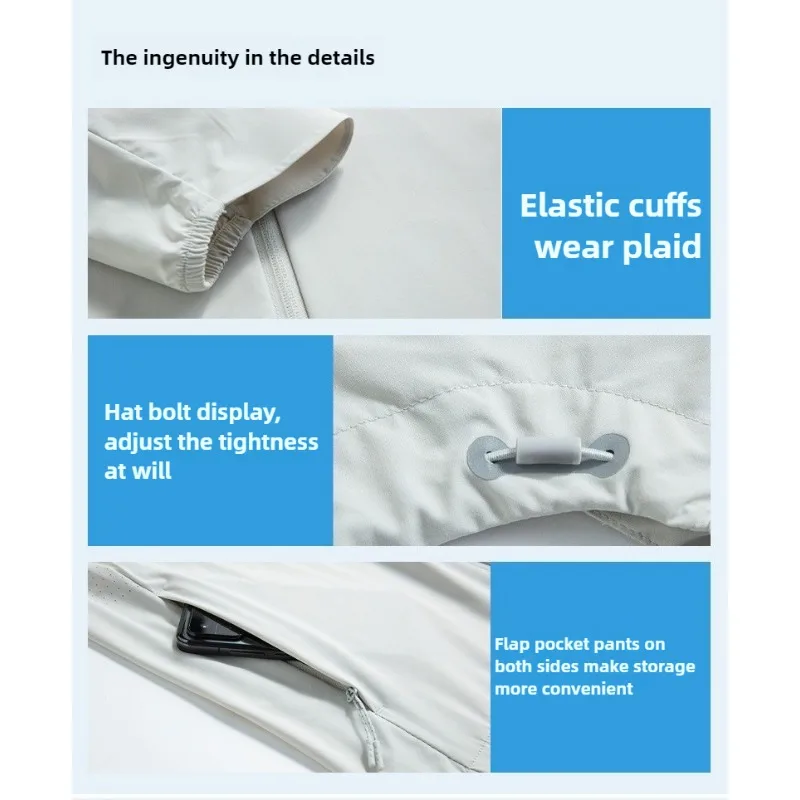 Men's Lightweight Quick Drying Breathable Cool Outdoor Hiking Fishing Tourism Camping Hiking Leisure Men's Cycling Sportswear