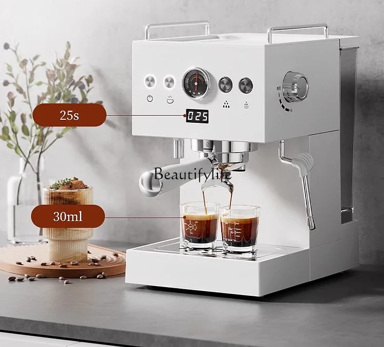 

SAPOUDR/EC6 semi-automatic Italian household 58mm steam milk foam integrated espresso machine