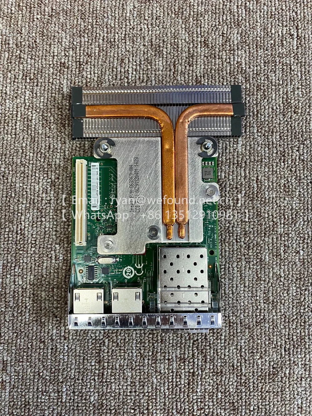 

0C63DV C63DV G60940-001 Сетевой адаптер X520 + I350