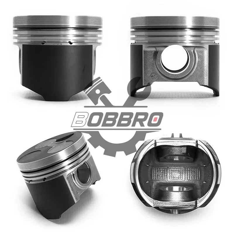 D722 D722E Piston Kit 16851-21112 Ring 16853-21050 For Kubota Tractor B1610 BX1850 Excavator AL20DX K008 Loader 604 SX603