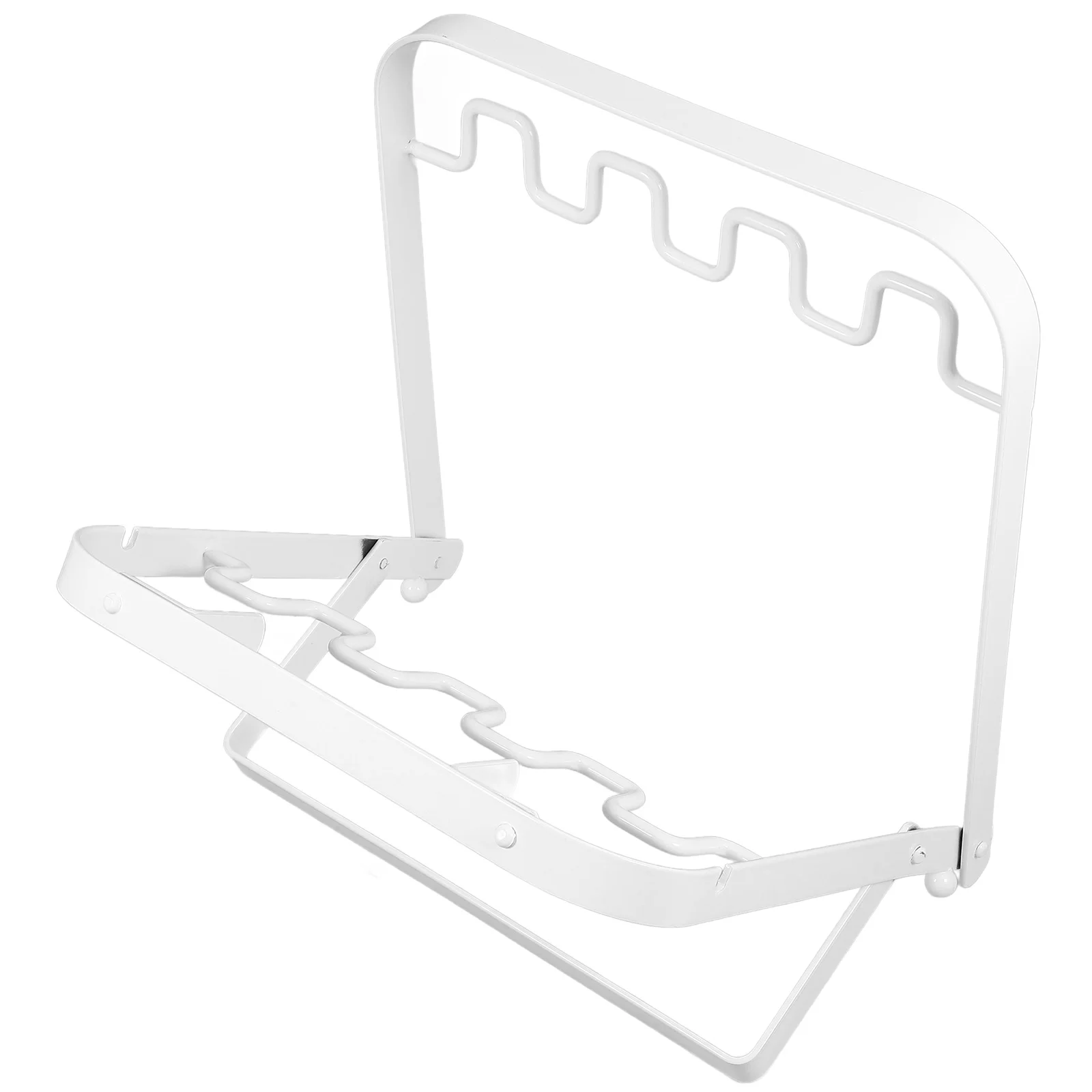 

Foldable Trash Bag Holder Stand Outdoor Metal Garbage Bag Rack Portable for Camping Lawn and Home Use Metal Trash Frame