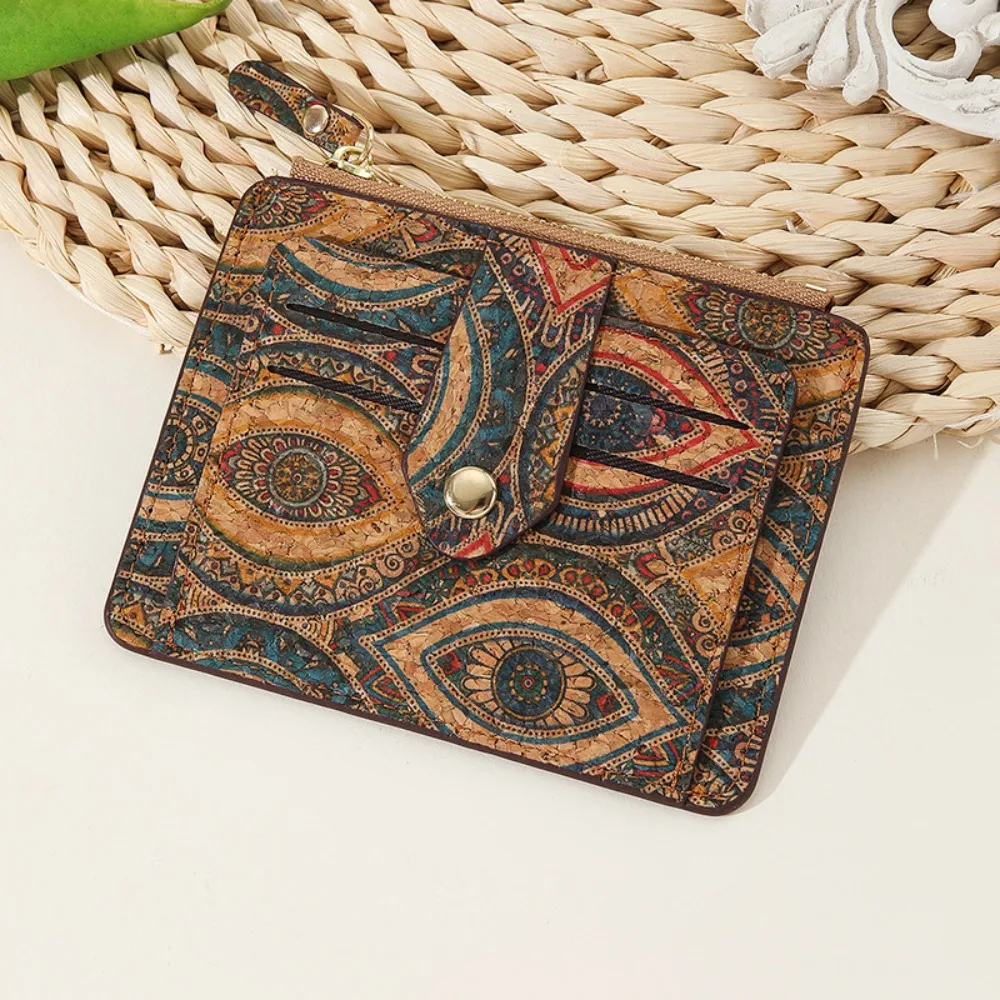 

Fashion Vintage Women's Short Wallet Large Capacity Multi-position Multi-card Slot Purse Leisure Soft Card Holder Outdoor