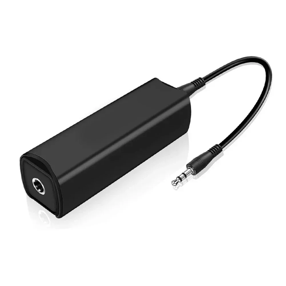 Isolatore del filtro del rumore del loop di terra audio Suono chiaro Stereo domestico Audio per auto Isolatore di terra comune Aux Anti-inceppamento