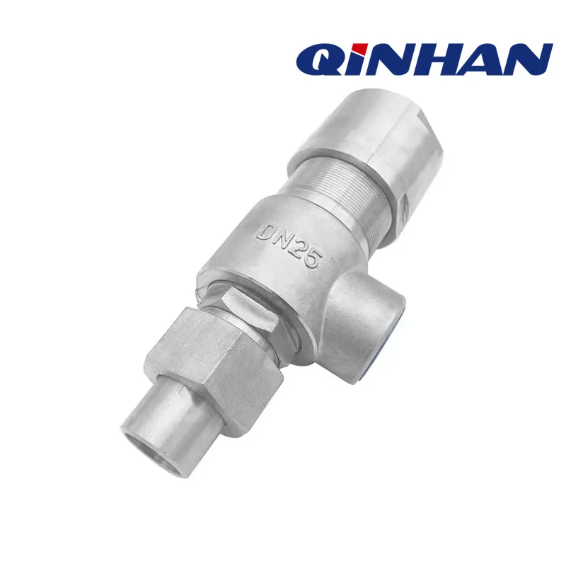 

304 stainless steel micro-opening safety valve DN15 DN20DN25 ​​spring-loaded safety valve