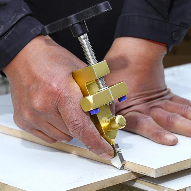 2 Trong 1 Dao Cắt Kính Thoải Mái Cầm Tay Cắt Gạch Ngói Bằng Gốm Thủy Tinh Chia Bộ Dụng Cụ Mở Phá Lưỡi Cắt Hợp Kim Đầu