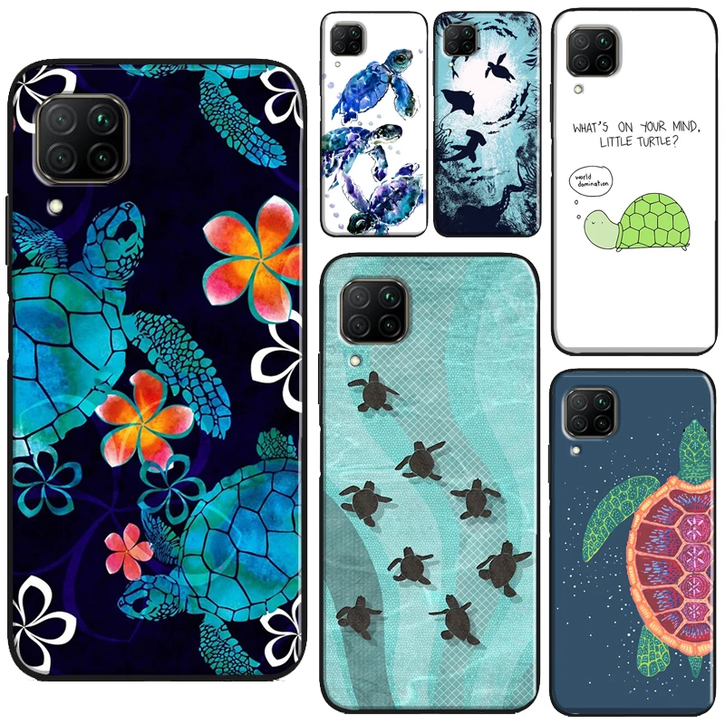 Ocean Sea Turtle For Huawei Honor X8a X7a X9a X8 50 70 90 Lite Magic5 Pro P20 P30 P40 P50 P60 Nova 9 5T Case