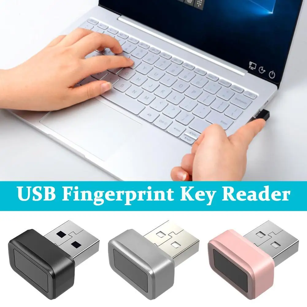 

USB-считыватель отпечатков пальцев для Windows 11/10 Hello, считыватель отпечатков пальцев, биометрический сканер отпечатков пальцев, ПК-ключ для без пароля