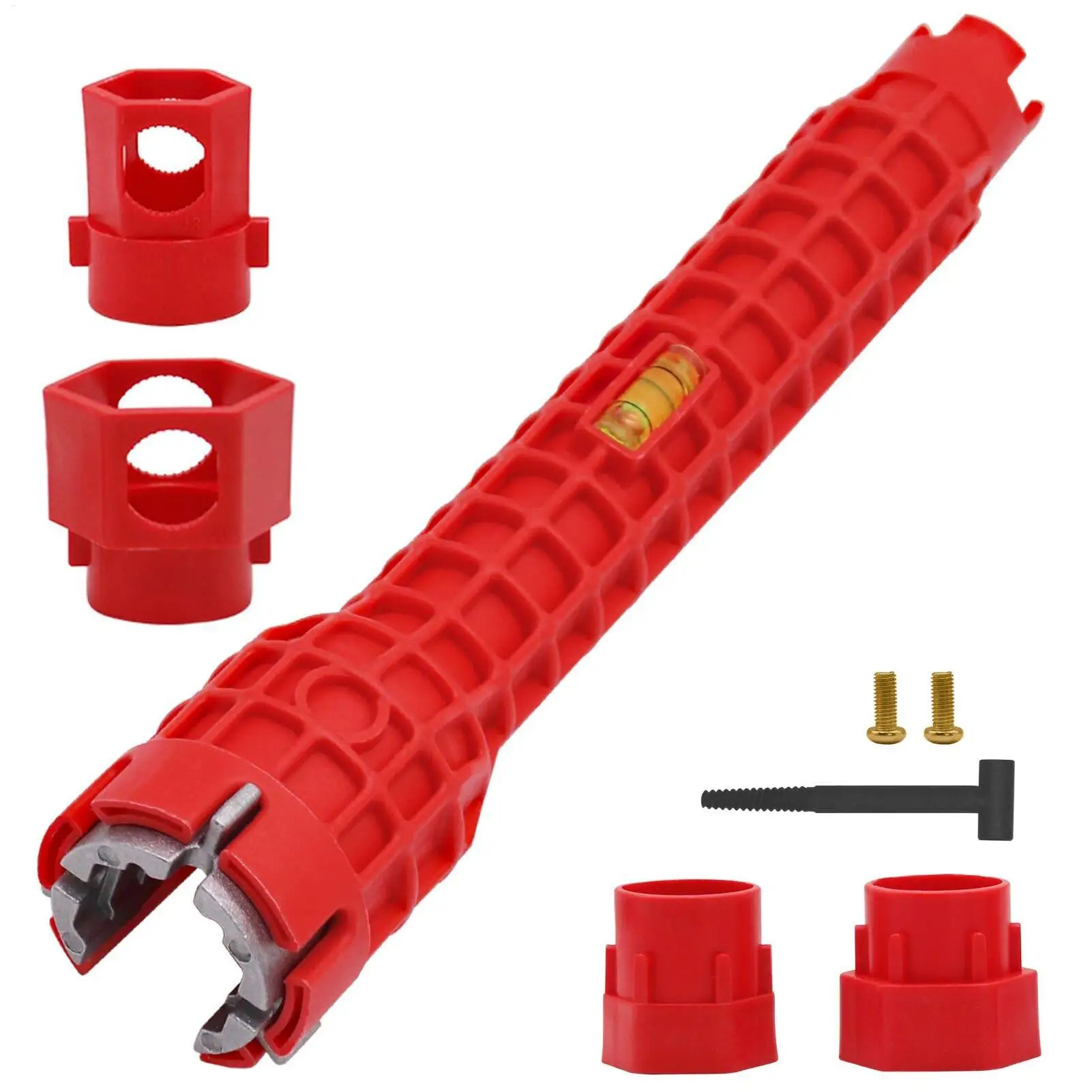 

Ключ под раковину, многофункциональный санитарный ключ, съемник водопроводных труб, шестигранный гаечный ключ, инструмент для установки раковины, только сантехника