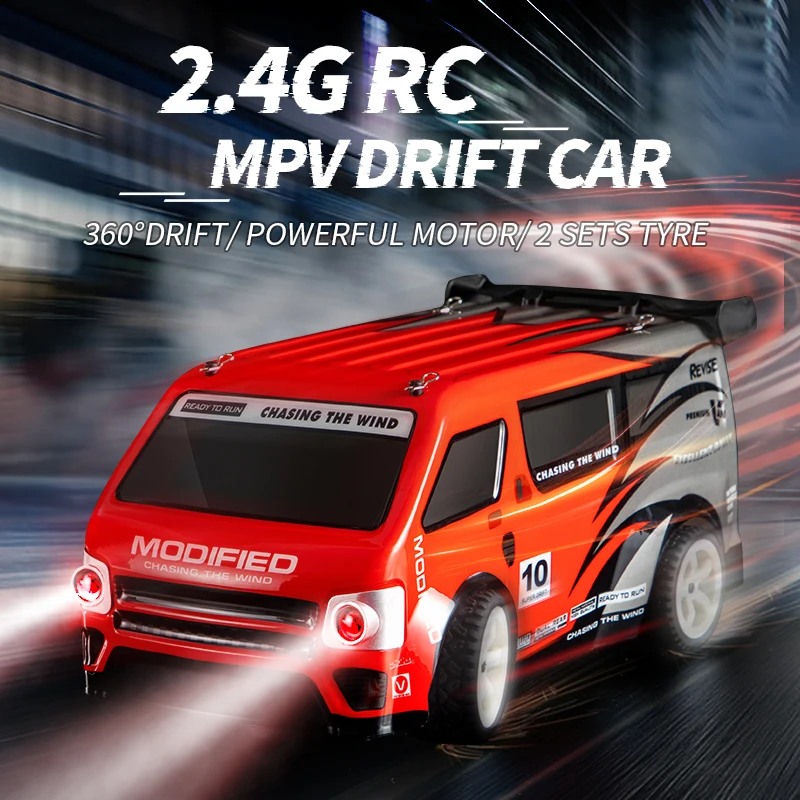 

Q125 2.4g Remote Control Car 4wd Off-road Vehicle High-speed Full-scale Simulation Business Drift Car with Tires Gift for Kids