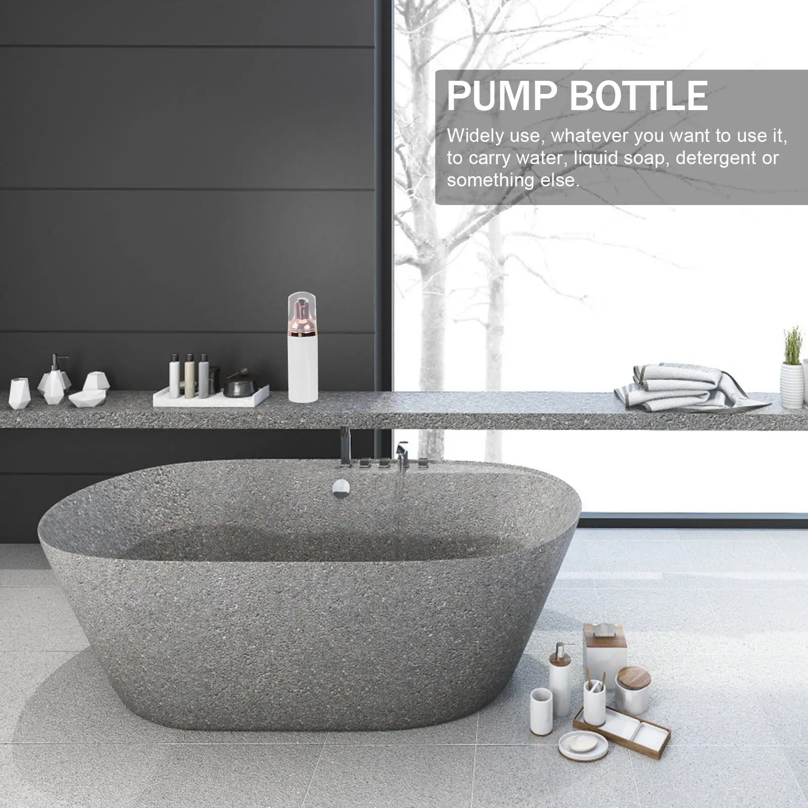 

Набор из 6 портативных многоразовых флаконов-дозаторов из пенопласта с длинной трубочкой для жидкого мыла, шампуня, кондиционера, лосьона, крема, косметики