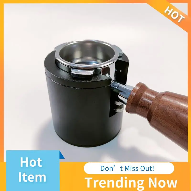 Adjustable Espresso Coffee Tamper Stand Barista Tool Tamping Holder Rack Shelf Coffee Machine Tool 51Mm 53Mm 58Mm-Silver Durable