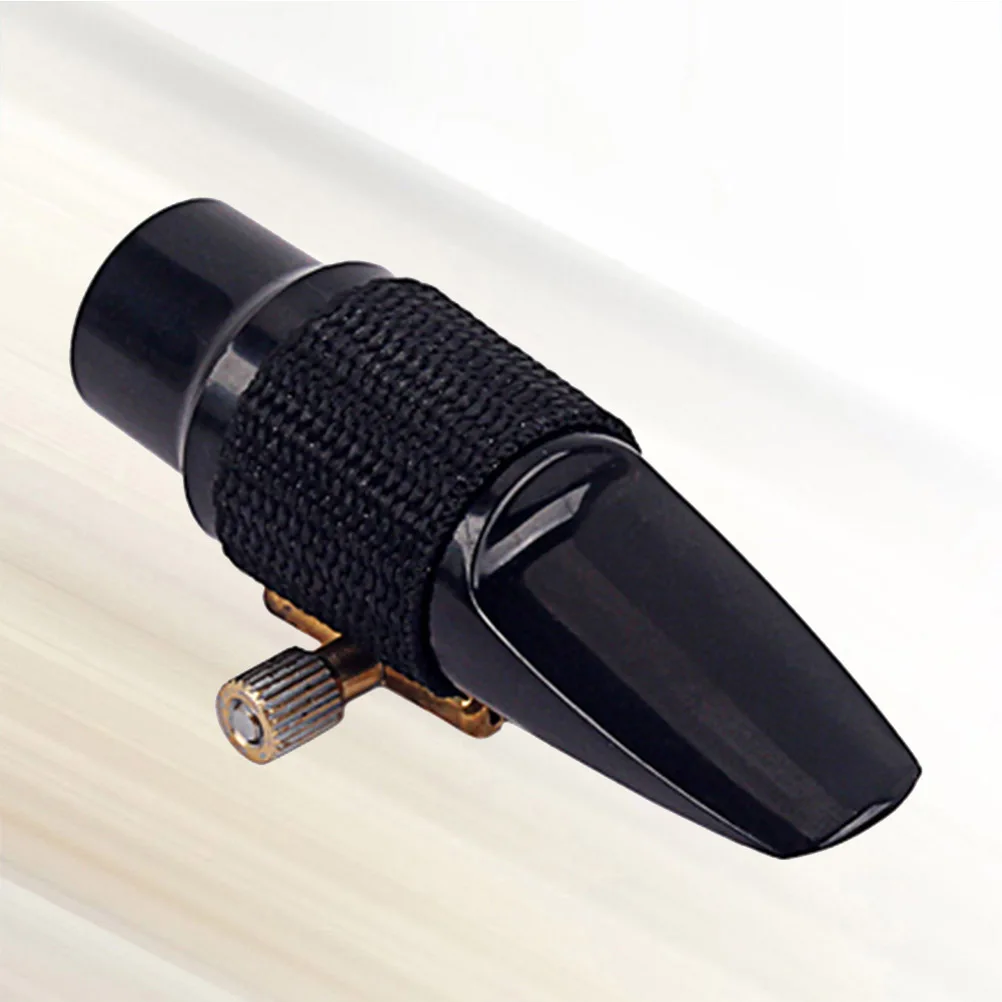 

Alto Saxophone Mouthpiece Black Quality Replacement Head for Jazz Players Easy Use Professional Saxophone Accessories