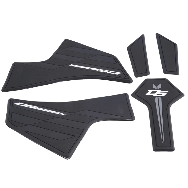AEE4-Motorcycle Side Fuel Tank Pads Protector Stickers Decal Gas Knee Grip Traction For VOGE DS525X DS 525 X 525DSX 2023-