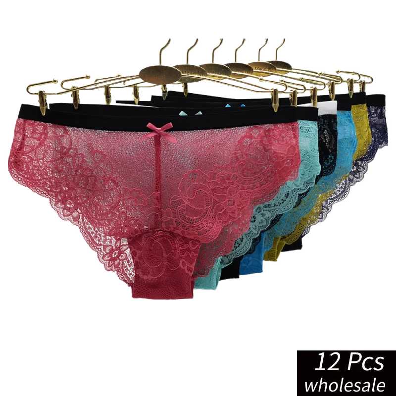 

Alyowangyina 3 Pcs/Lot Women's underwear lace women's briefs 89498