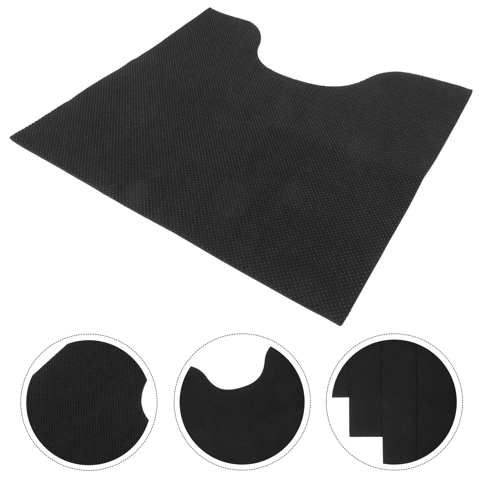 6Pcs U-Shaped Toilet Training Mat Non-Slip Bathroom Floor Rug for Kids Toddler Potty Training Absorbent Reusable Machine