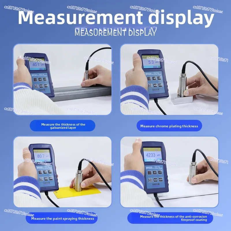 Large-scale Coating Thickness Gauge Galvanized Paint Fireproof Coating Measurement Thickness Detection Paint Film Meter