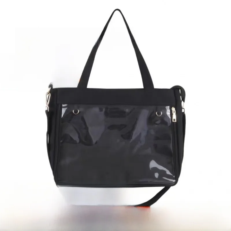Large Capacity Canvas Doll Bag Crossbody Korean Japanese Style Student Shoulder Bag Anime Themed Versatile Soft Tote Bag
