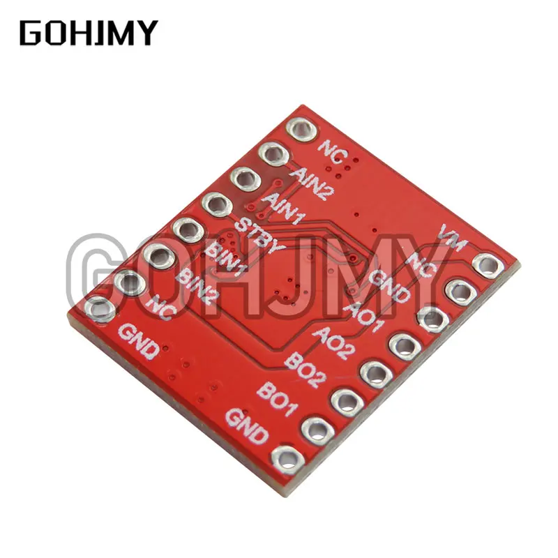 TB6612 DRV8833 Dual Motor Driver 1A TB6612FNG for Arduino Microcontroller Better than L298N