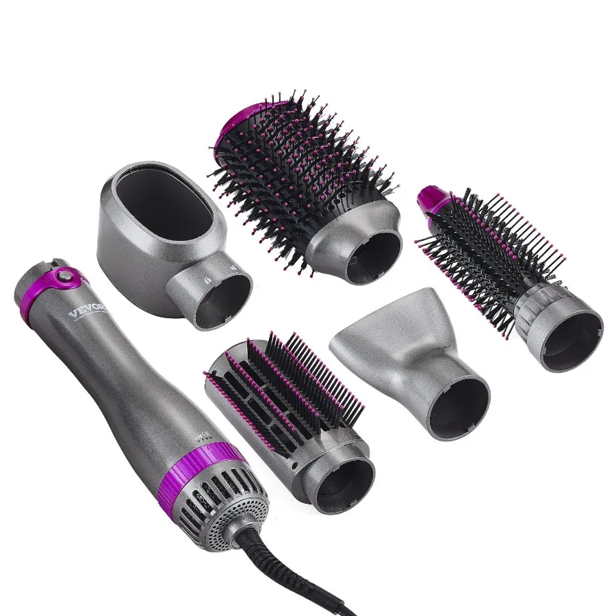 

Hair Dryer Brush 5in1 Hot Hair Styler Upgraded Negative Ion for Curling