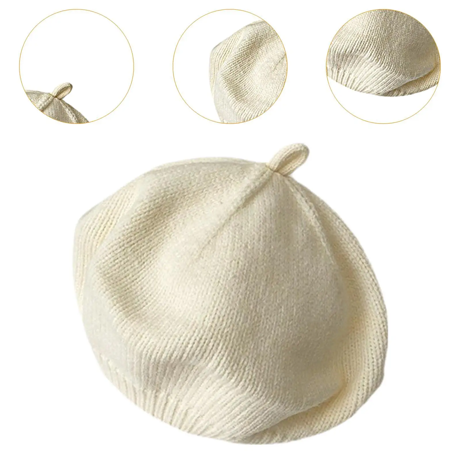 قبعة بيريه للأطفال، قبعة عصرية ناعمة لموزع الصحف للأطفال الصغار والبنات والأولاد أثناء السفر