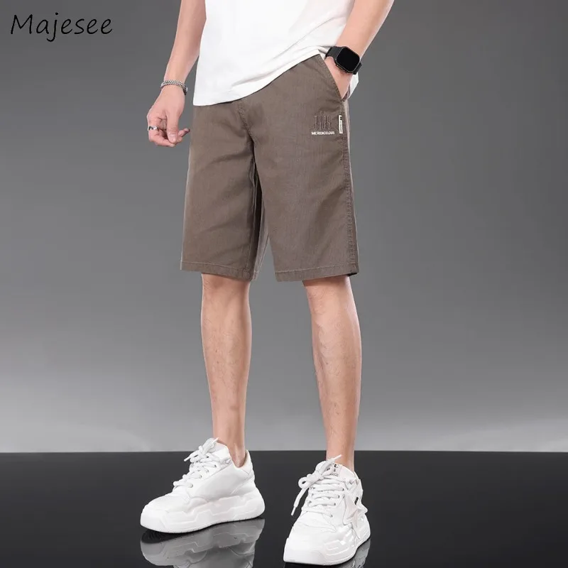 Summer Denim Shorts Men Loose Casual Handsome Joggers Fashion Streetwear Pockets All-match Personality Hombre Classic Ulzzang