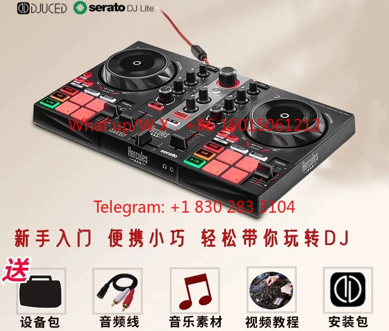 Hi Cooler Inpulse200 Beginner Entry Level DJs, Digital DJ DJs